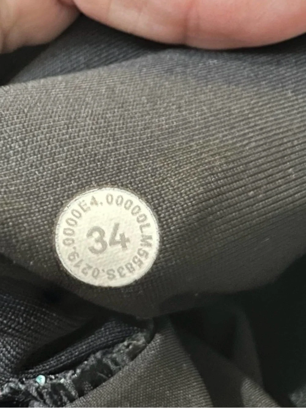 Lululemon ABC Pant Classic Obsidian Size 34/30